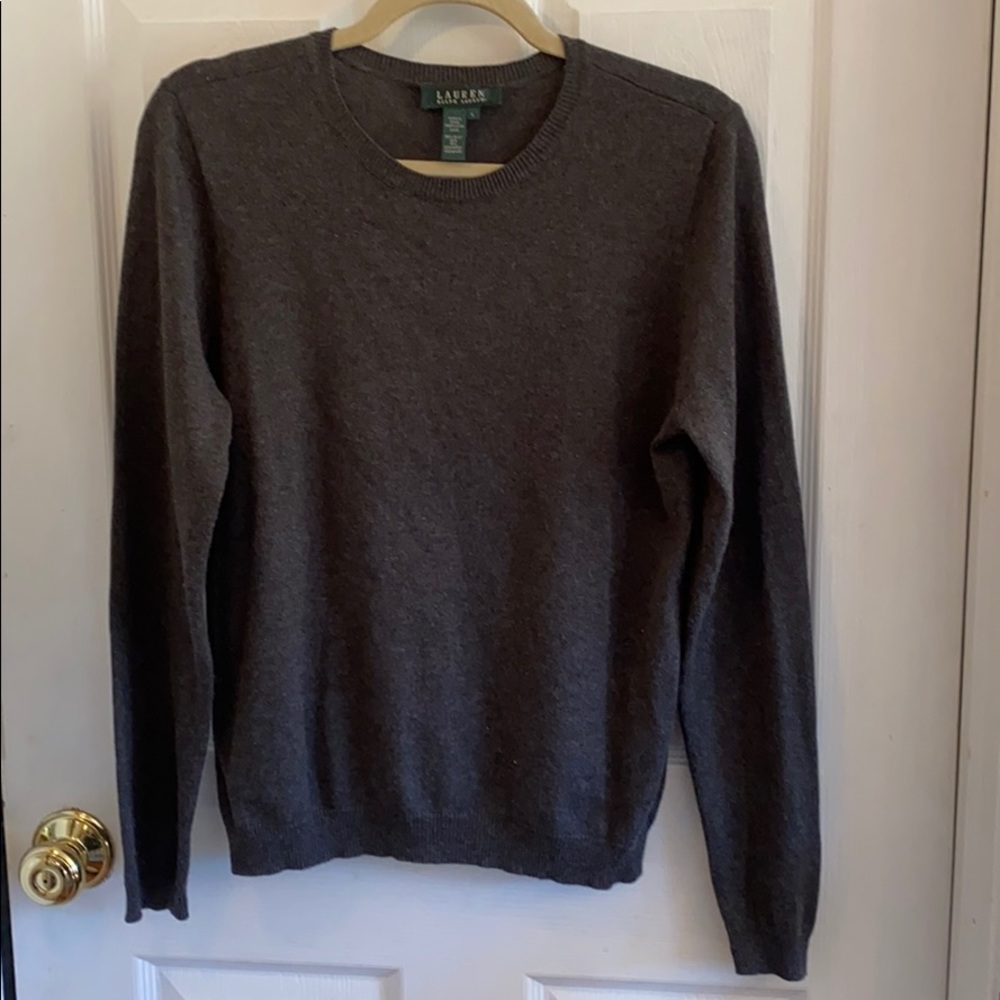 Ralph Lauren L silk and cashmere sweater